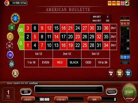 American Roulette Belatra Games betsul